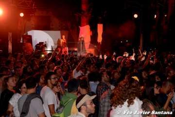 Telde se asusta con el Perro Maldito en Valsequillo (Foto Francisco Javier Santana, Acfi Press y TA)